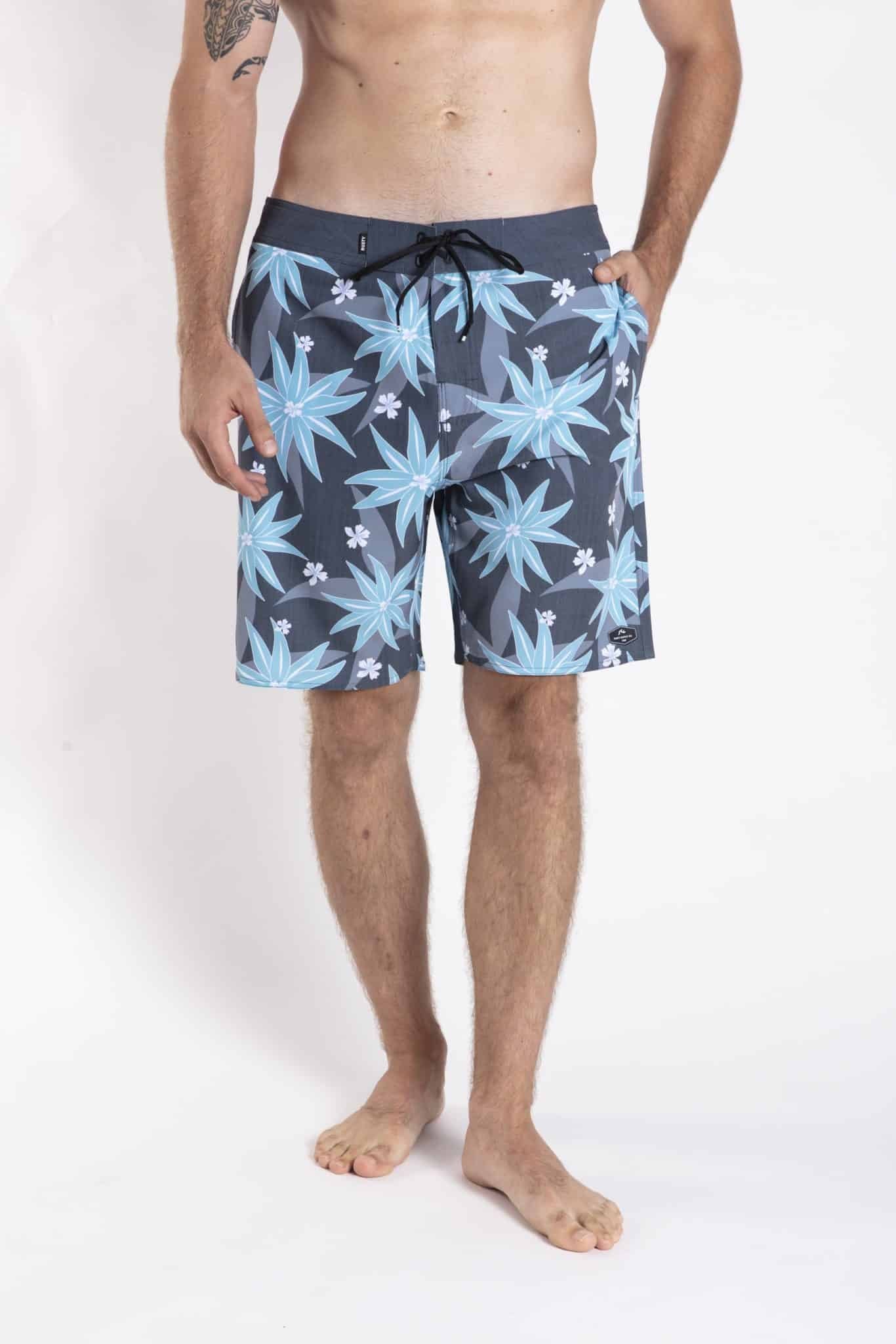 FLORAL- DARK GREY